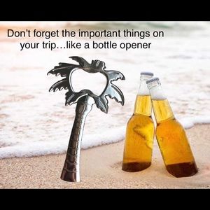 Coconut Palm Tree Bottle Opener